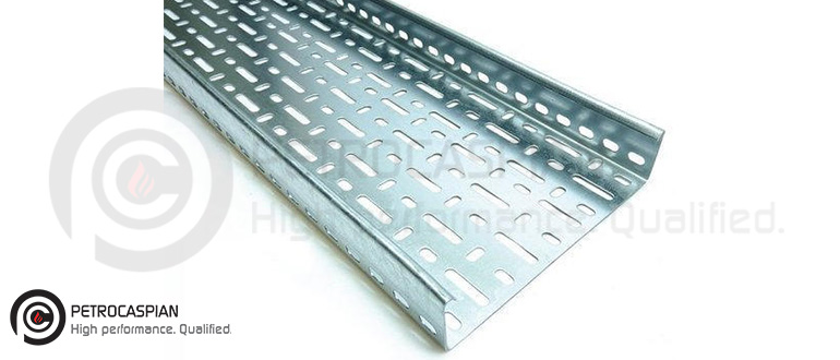 سینی فلزی کابل برق | سینی برق صنعتی | سینی کابل نردبانی